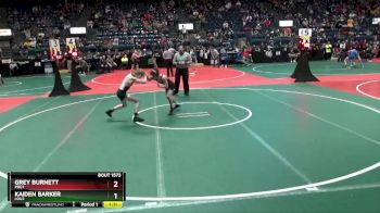 108 lbs Semifinal - Grey Burnett, PBG1 vs Kaiden Barker, LOU2