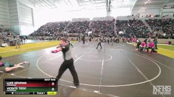 150 lbs Semifinal - Luke Newman, Coronado vs Vicente Tizoc, Chaparral