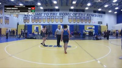 140 lbs Cons. Round 3 - Jesse Sweatt, Wellington Community Hs vs Colburn Miller, Forest (Ocala)