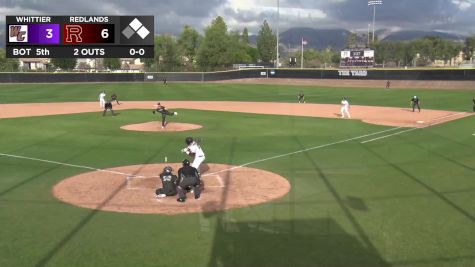 Replay: Whittier vs Redlands | Feb 7 @ 2 PM