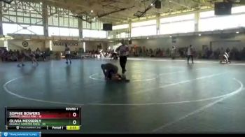 117 lbs Round 1 (4 Team) - Sophie Bowers, Charlies Angels Pink vs Olivia Messerly, Hillbilly Hamster Mafia