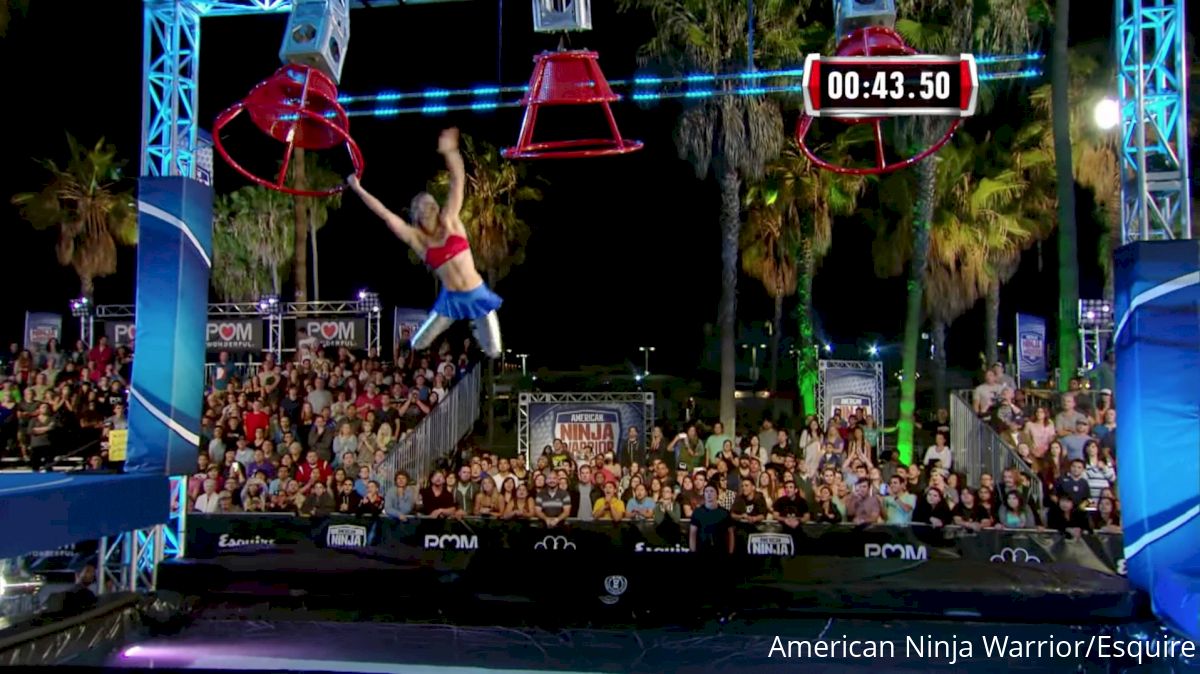 Hollywood Stuntwoman Crushes Ninja Warrior Course