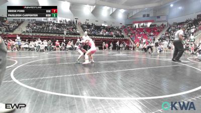 97 lbs Rr Rnd 3 - Reese Ford, Honey Badgers Wrestling Club vs Macey Glover, Skiatook Youth Wrestling