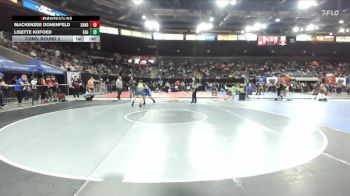 100 lbs Cons. Round 2 - Lisette Kofoed, Eagle vs Mackenzee Donenfeld, Sandpoint