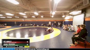 111-116 lbs Round 2 - Jet Abbott, Champions Wrestling Club vs Diesel Knudsen, Sanderson Wrestling Academy