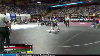 145 Class 2 lbs Semifinal - Keith Ransom, Mexico vs Garrett Lyons, Pleasant Hill