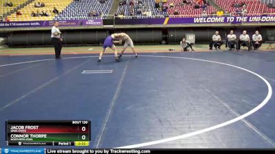 141 lbs 1st Place Match - Jacob Frost, Iowa State vs Connor Thorpe, Northern Iowa