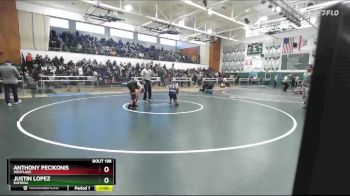 126 lbs Cons. Round 1 - Justin Lopez, Ramona vs Anthony Pecikonis, Westlake