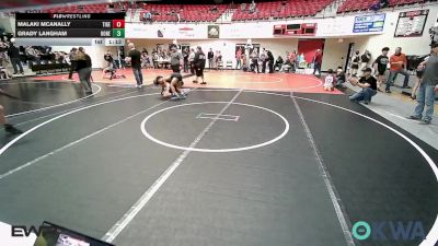 106-112 lbs Semifinal - Malaki McAnally, Tiger Trained Wrestling vs Grady Langham, Honey Badgers Wrestling Club