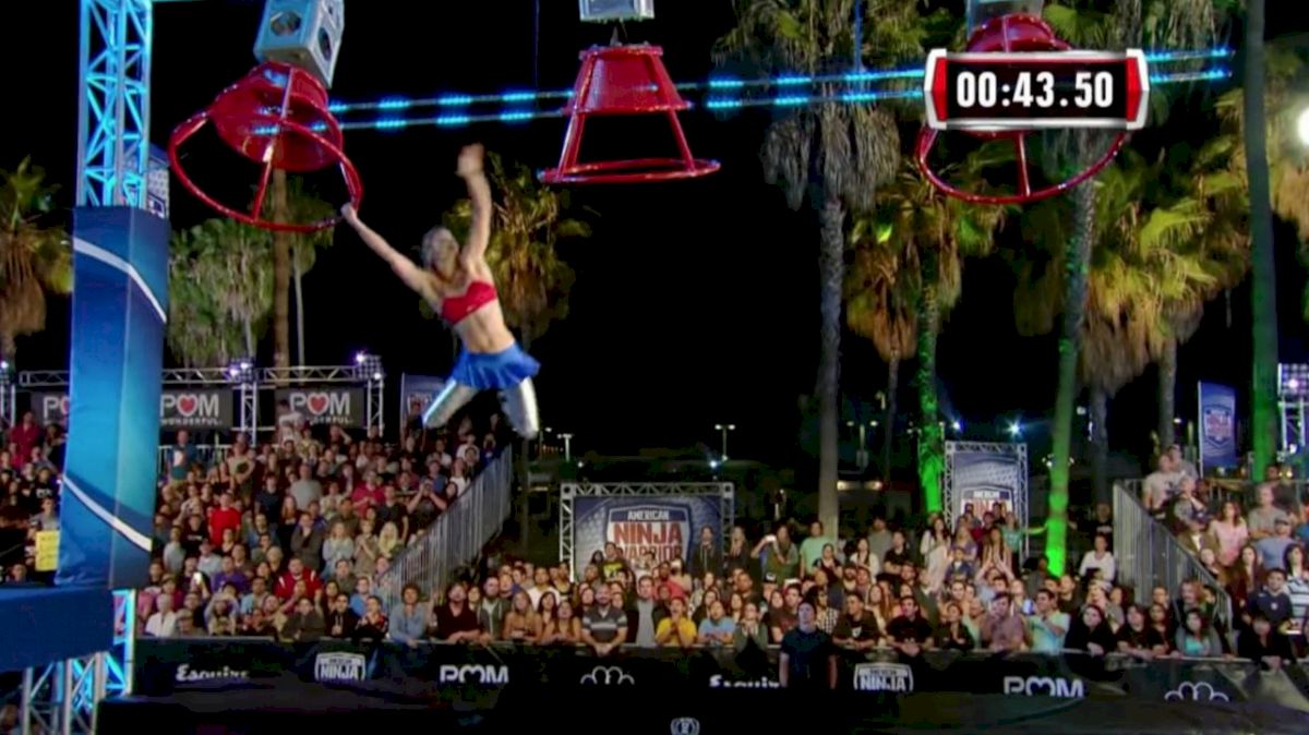 Hollywood Stuntwoman, Former Pole Vaulter Crushes Ninja Warrior Course