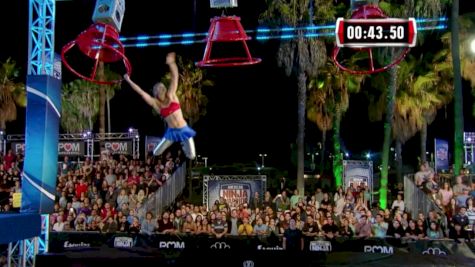Hollywood Stuntwoman, Former Pole Vaulter Crushes Ninja Warrior Course