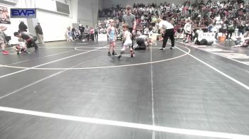 52 lbs 3rd Place - Axel Gregory, Tulsa Blue T Panthers vs Logan Cariker, Collinsville Cardinal Youth Wrestling