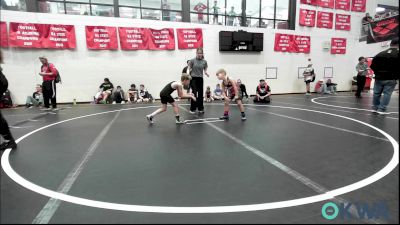 60 lbs Quarterfinal - Owen McCool, Elgin Wrestling vs Wyatt Tate, Bridge Creek Youth Wrestling