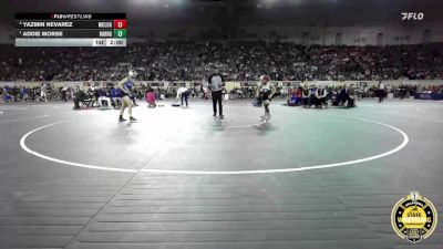 G5A-110 lbs 1st Place Match - Addie Morse, Harrah-Girls vs Yazmin Nevarez, McLoud-Girls