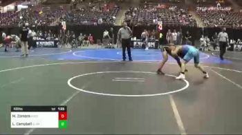 160 lbs Round Of 16 - Maximus Zamora, Moses Lake Wrestling Club vs Luke Campbell, Slammers