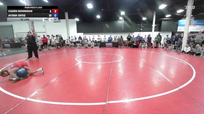 92 lbs Caden Morrison, Illinois vs Ayden Ortiz, Colorado