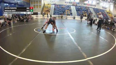 150 lbs Round 5 (8 Team) - Nikolas Gray, Wellington Black vs Jacob Fuentes, Alpha Dogs