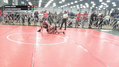 138 lbs Rr Rnd 2 - Dennis Bruin, Grizzly Wrestling Club - HSB vs Cayden Boedecker, The Mailmen - HSB