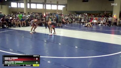 132 lbs Round 1 (32 Team) - Drew Corbin, Funky Boyz vs Benjamin Swindle, Gulf Coast WC