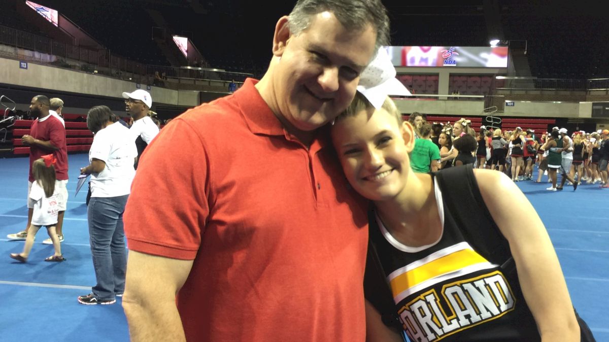 A Round of Applause for All You Dedicated Cheer Dads Out There!