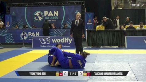 Tarciane Damasceno Santos vs Yeongyeong Son 2026 Pan Jiu Jitsu IBJJF Championship