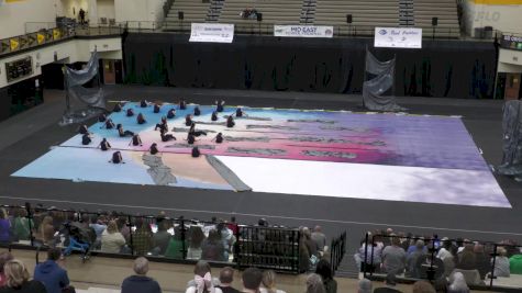 Hamilton Southeastern HS "Fishers IN" at 2025 WGI Guard Mideast Power Regional