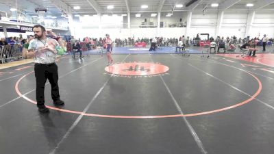 97 lbs Consolation - Reily Karasevicz, Waterford, CT vs Brogan Beckman, None