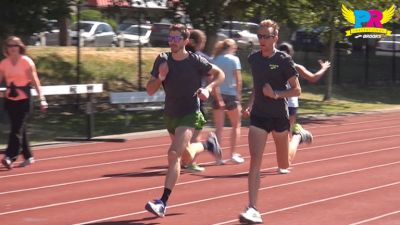 Brooks Beasts Pre-Meet Routine before the Brooks PR Invite