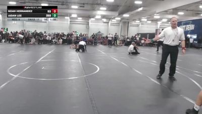 132 lbs Round 2 (10 Team) - Noah Hernandez, New England Gold vs Aidan Lee, Savage WA Black