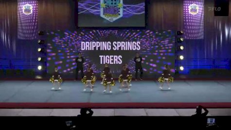 Dripping Springs Tigers [2022 Tiny Mite Show Cheer 1 LTD] 2022 Pop Warner National Cheer & Dance Championship