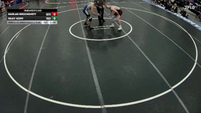 165 lbs Semis & 1st Wrestleback (8 Team) - Harlan Brockevett, Gothenburg vs Riley Kopf, Tri County