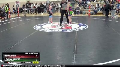 90 lbs Quarterfinal - Gavin Marx, Berge Elite Wrestling Academy vs Lennox Gilbert, KFM WRESTLING