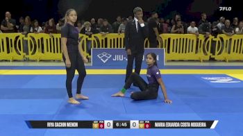 Maria Eduarda Costa Nogueira vs Riya Sachin Menon 2025 Pan IBJJF Jiu-Jitsu No-Gi Championship