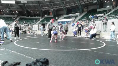 80 lbs Rr Rnd 3 - Brinlee Brooks, SE Girls vs Bryar Burch, Team Tulsa Girls