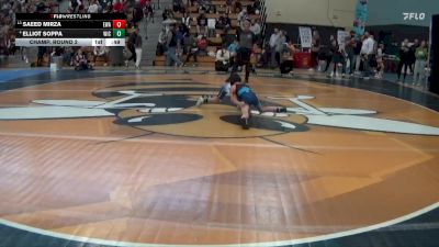 50 lbs Champ. Round 2 - Elliot Soppa, Weigh In Club vs Saeed Mirza, Edina Wrestling Association