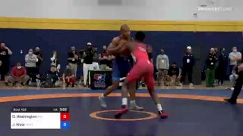 87 kg Round Of 16 - Donnell Washington, Indiana RTC vs Joel Nivar, North Carolina