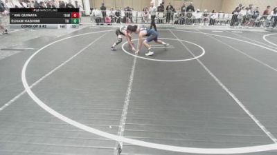 113 lbs Consi Of 8 #2 - Rai Quinata, Team Aggression vs Elham Hashimi, Tri Valley Elite