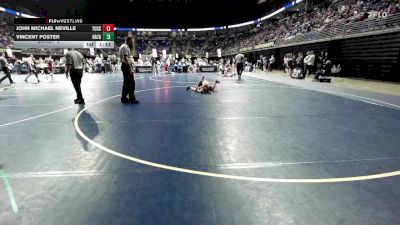 70 lbs Consy 3 - John Michael Neville, Tussey Mountain vs Vincent Foster, Nazareth