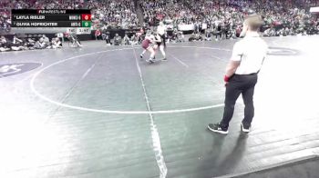 Girls 145 lbs 1st Place Match - Olivia Hofrichter, Antigo-Girls vs Layla Risler, Mondovi/Eleva-Strum-Girls