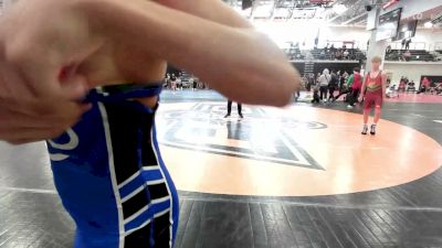 90-99 lbs Cons. Round 3 - Owen Taylor, SlyFox Wrestling Academy vs Leonard Goldsmith Iii, Leavenworth Takedown