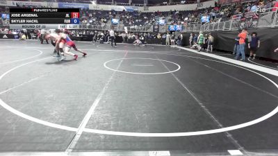 155 lbs Round Of 32 - Jose Argenal, Jr. Spartans vs Skyler Hackl, Florida National Wrestling Team