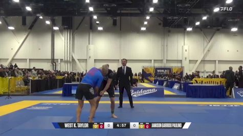 Jamison Garrido Paulino vs West K. Taylor 2024 World IBJJF Jiu-Jitsu No-Gi Championship