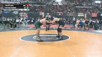 AA - 285 lbs Cons. Round 3 - Peyton Fenner, Great Falls CMR vs Chuck Gehl, Missoula Big Sky / Loyola Sacred Heart