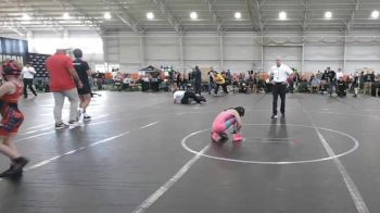 60-70 lbs Round 3 - Luna Haugen, Beaver vs Winter White, Rigg`s Wrestling Academy
