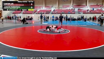 130-135 lbs Round 3 - Carter Lee, Backyard Brawlers Wrestling Club vs Judson Parenteau, Tech Fall Wrestling Club