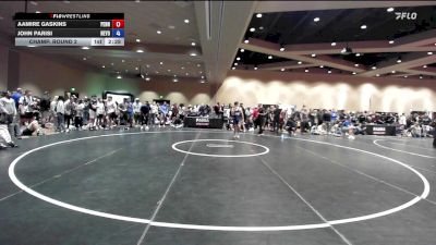 138 lbs Champ. Round 2 - John Parisi, New York vs Aamire Gaskins, Pennsylvania