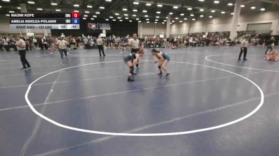 120 lbs Cons. Rd Of 16 - Amelia Nidelea-Polanin, ISI Wrestling Club vs Naomi Kofe, Sanderson Wrestling Academy