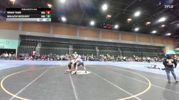 144 lbs Prelim - Brian Tang, Gregori vs Malachi McElroy, Bishop Manogue