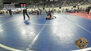 88 lbs Consolation - Bladimir Trevino, Madill Takedown vs Hayden Beckwith, Miami Takedown Club