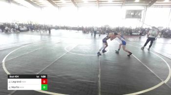 138 lbs Rr Rnd 2 - JoJo Legrand, Independent vs Jayden Morfin, New Mexico Bad Boyz